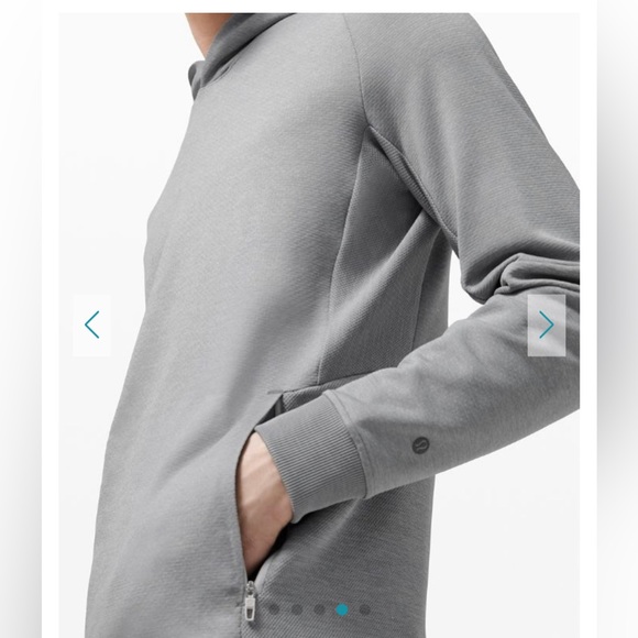 NWT!! Mens Lululemon Textured Tech Hoodie - Picture 4 of 6
